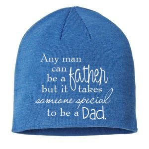 Special Dad Father's Day Gift Quote Sustainable Beanie