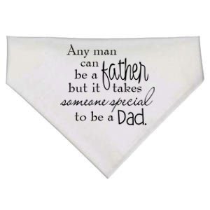 Special Dad Father's Day Gift Quote USA-Made Doggie Bandana