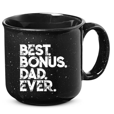 Step Dad Fathers Day Gift Best Bonus Dad Ever Gift 15oz Campfire Ceramic Mug