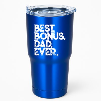 Step Dad Fathers Day Gift Best Bonus Dad Ever Gift Tumbler