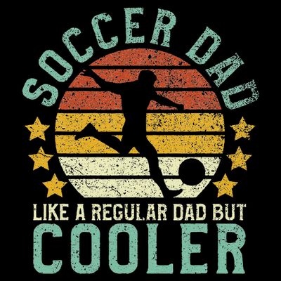 Soccer Dad Funny Soccer Player & Fan Father's Day Gift T-Shirt