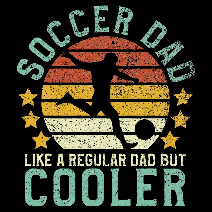 Soccer Dad Funny Soccer Player & Fan Father's Day Gift Bucket Hat