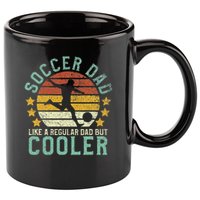 Soccer Dad Funny Soccer Player & Fan Father's Day Gift 11oz C Handle Ceramic Mug
