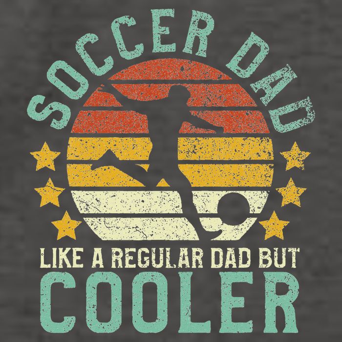 Soccer Dad Funny Soccer Player & Fan Father's Day Gift Vector Backpack