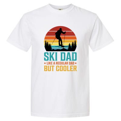 Ski Dad | Funny Skier & Skiing Lover Gift For Men Garment-Dyed Heavyweight T-Shirt