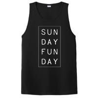 Sun Day Fun Day Sunday Weekend Lover Funny PosiCharge Competitor Tank