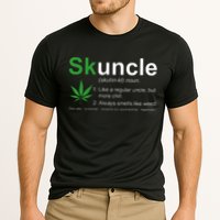 Skuncle Definition Funny Weed Pot Cannabis Marijuana Uncle Cooling Performance Crew T-Shirt