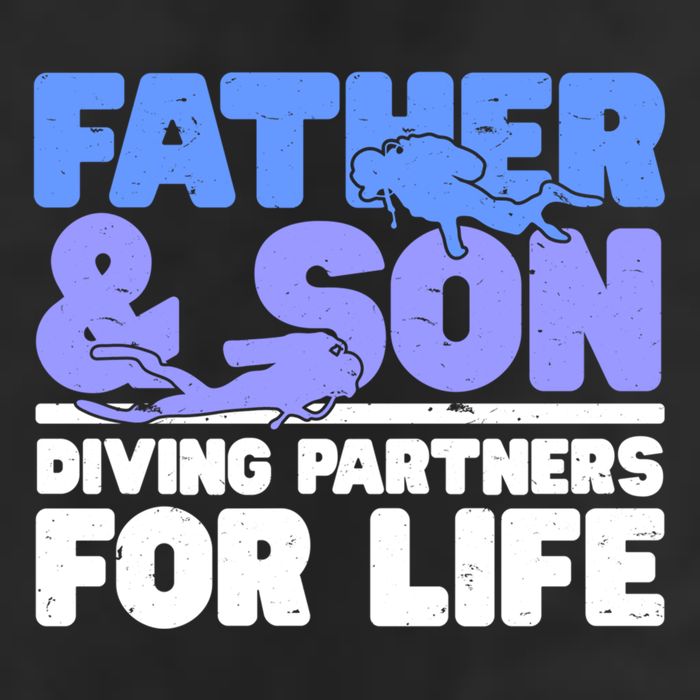 Scuba Diving Father And Son Diving Partners For Life Gift 11oz C Handle Ceramic Mug