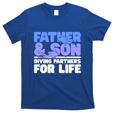 Scuba Diving Father And Son Diving Partners For Life Gift T-Shirt