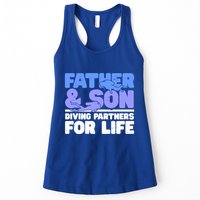Scuba Diving Father And Son Diving Partners For Life Gift Womens Tank Top