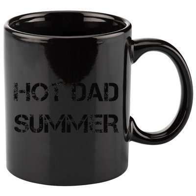 SXXXL DAD FATHERS DAY Guys SUMMER Hot Dad Summer 11oz C Handle Ceramic Mug