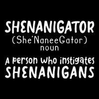 Shenanigator Definition Funny Saint Patrick Day Shenanigans Performance Shirt