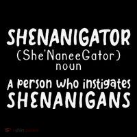 Shenanigator Definition Funny Saint Patrick Day Shenanigans Sweatshirt