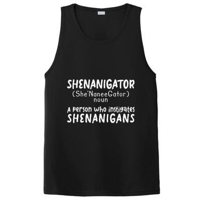 Shenanigator Definition Funny Saint Patrick Day Shenanigans PosiCharge Competitor Tank