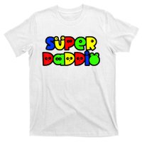 Super Daddio Funny Gamer Dad Fathers Day Video Game Lover T-Shirt