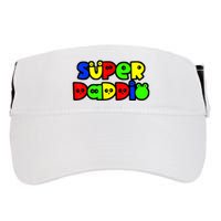 Super Daddio Funny Gamer Dad Fathers Day Video Game Lover Adult Drive Performance Visor