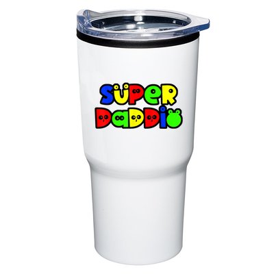 Super Daddio Funny Gamer Dad Fathers Day Video Game Lover Tumbler