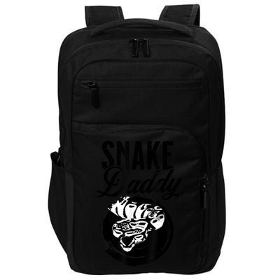 Snake Daddy Father Dad Snake Impact Tech Backpack