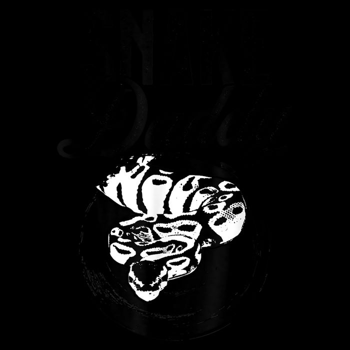 Snake Daddy Father Dad Snake 7-Panel Snapback Hat