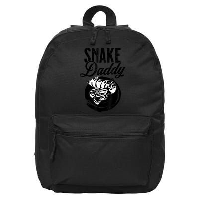 Snake Daddy Father Dad Snake 16 in Basic Backpack