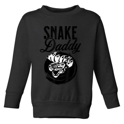Snake Daddy Father Dad Snake Toddler Sweatshirt