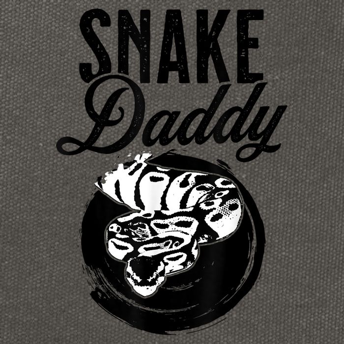 Snake Daddy Father Dad Snake Cotton Canvas Backpack
