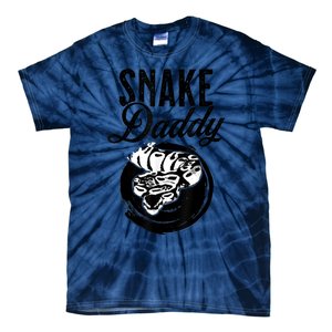 Snake Daddy Father Dad Snake Tie-Dye T-Shirt