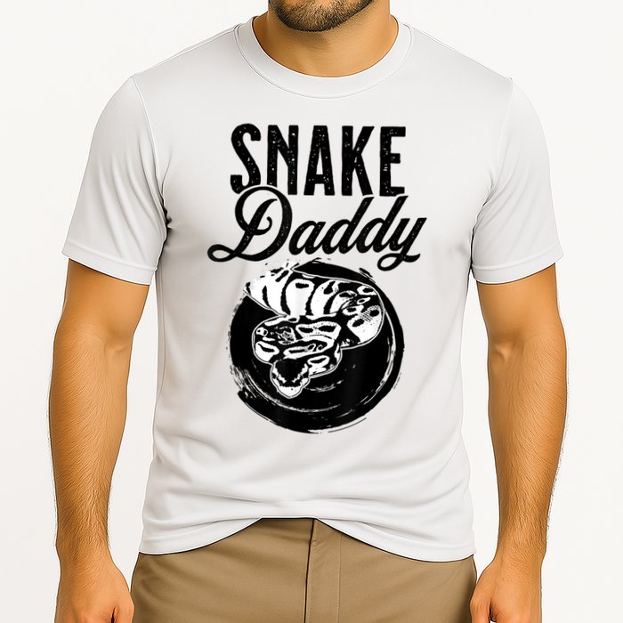 Snake Daddy Father Dad Snake Cooling Performance Crew T-Shirt