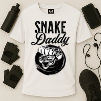 Snake Daddy Father Dad Snake Cooling Performance Crew T-Shirt