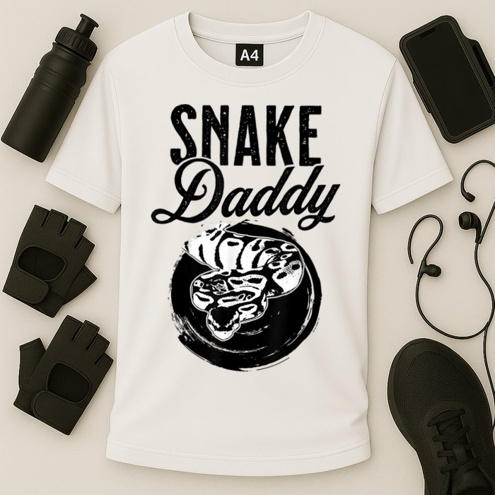 Snake Daddy Father Dad Snake Cooling Performance Crew T-Shirt