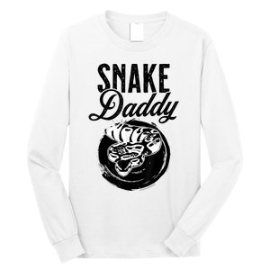 Snake Daddy Father Dad Snake Long Sleeve Shirt