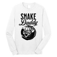 Snake Daddy Father Dad Snake Long Sleeve Shirt