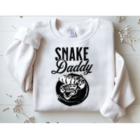 Snake Daddy Father Dad Snake Sweatshirt