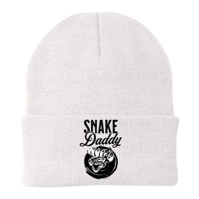 Snake Daddy Father Dad Snake Knit Cap Winter Beanie