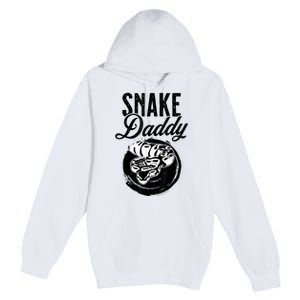 Snake Daddy Father Dad Snake Premium Pullover Hoodie