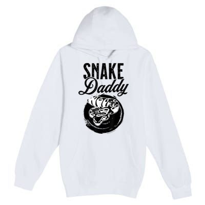 Snake Daddy Father Dad Snake Premium Pullover Hoodie