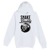 Snake Daddy Father Dad Snake Premium Pullover Hoodie