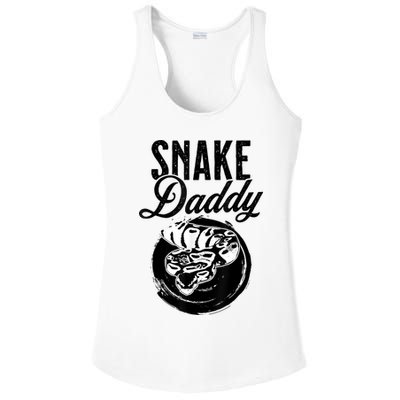 Snake Daddy Father Dad Snake Ladies PosiCharge Competitor Racerback Tank