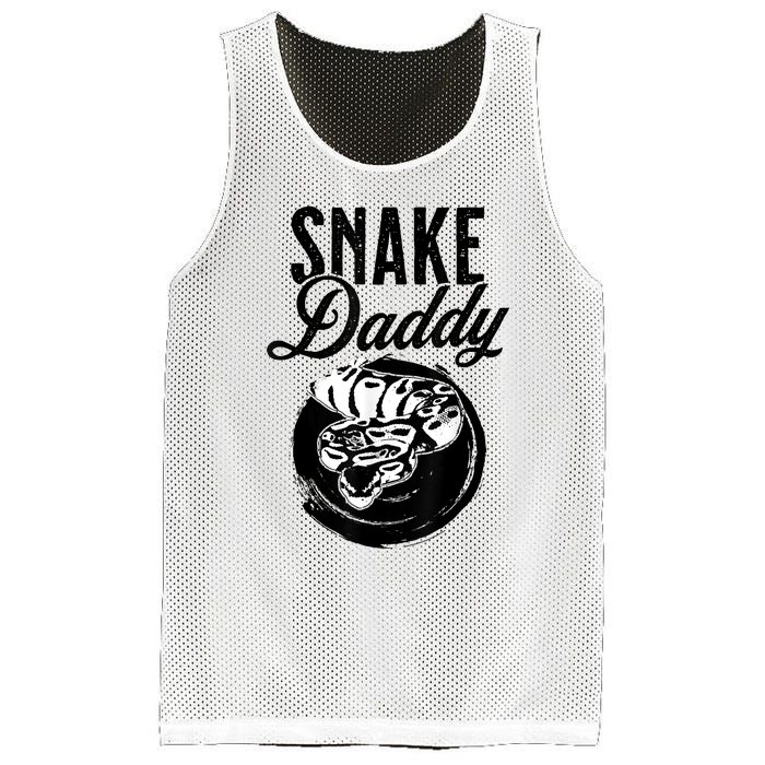 Snake Daddy Father Dad Snake Mesh Reversible Basketball Jersey Tank