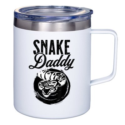 Snake Daddy Father Dad Snake 12oz Stainless Steel Coffee Mug