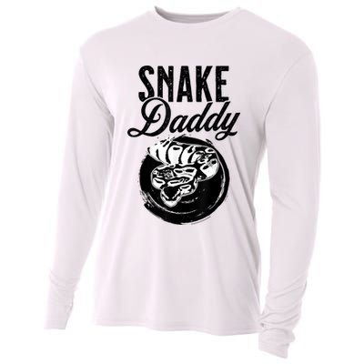 Snake Daddy Father Dad Snake Cooling Performance Long Sleeve Crew
