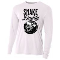 Snake Daddy Father Dad Snake Cooling Performance Long Sleeve Crew