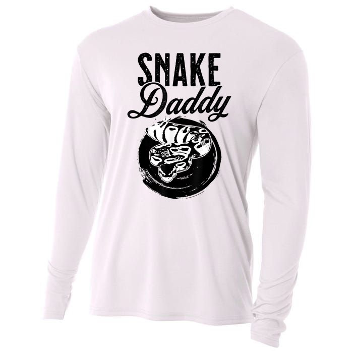 Snake Daddy Father Dad Snake Cooling Performance Long Sleeve Crew