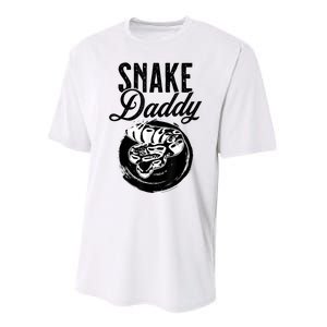 Snake Daddy Father Dad Snake Performance Sprint T-Shirt