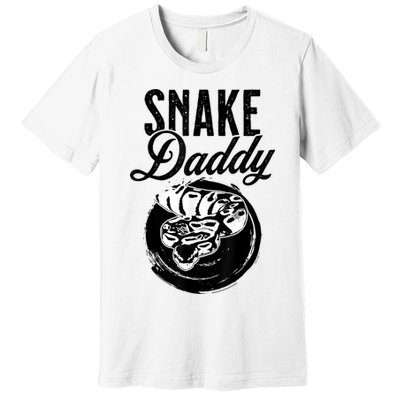 Snake Daddy Father Dad Snake Premium T-Shirt