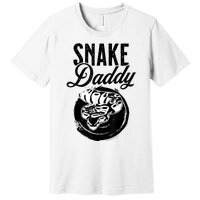 Snake Daddy Father Dad Snake Premium T-Shirt