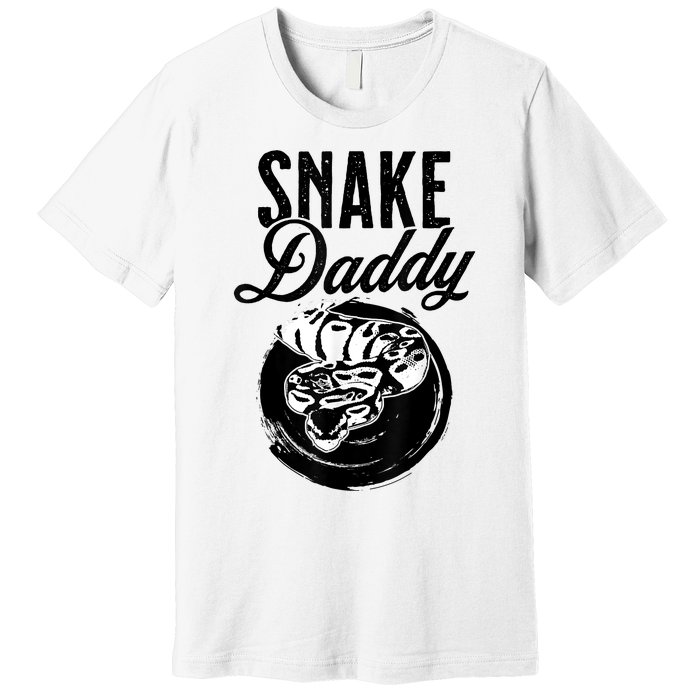 Snake Daddy Father Dad Snake Premium T-Shirt