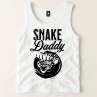Snake Daddy Father Dad Snake Tank Top