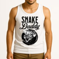 Snake Daddy Father Dad Snake Tank Top