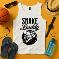 Snake Daddy Father Dad Snake Tank Top